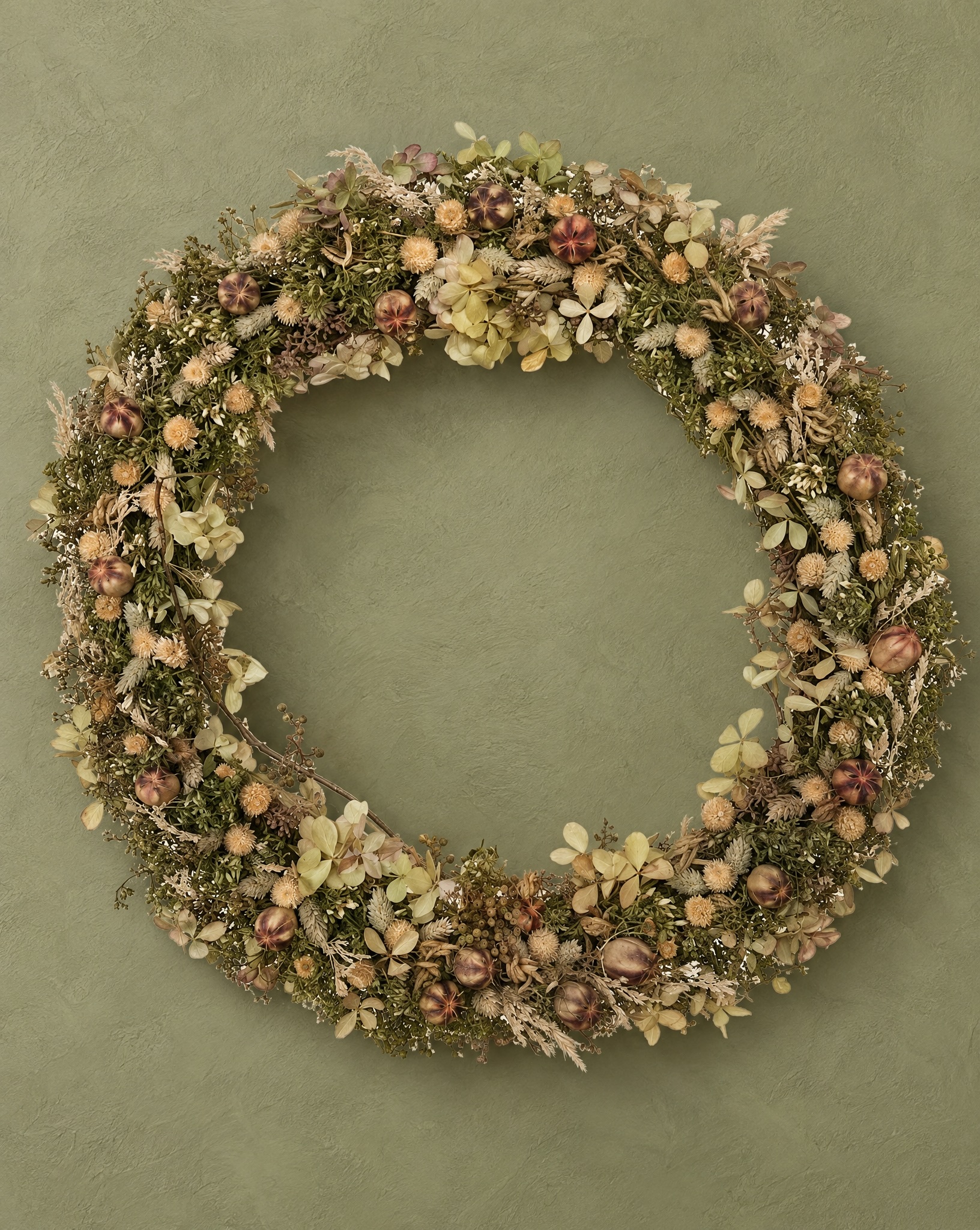 Second Chances in Fall Wreath Design